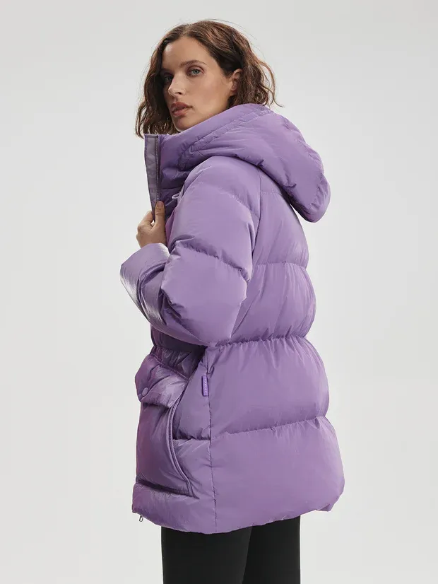 Belted Puffer Jacket